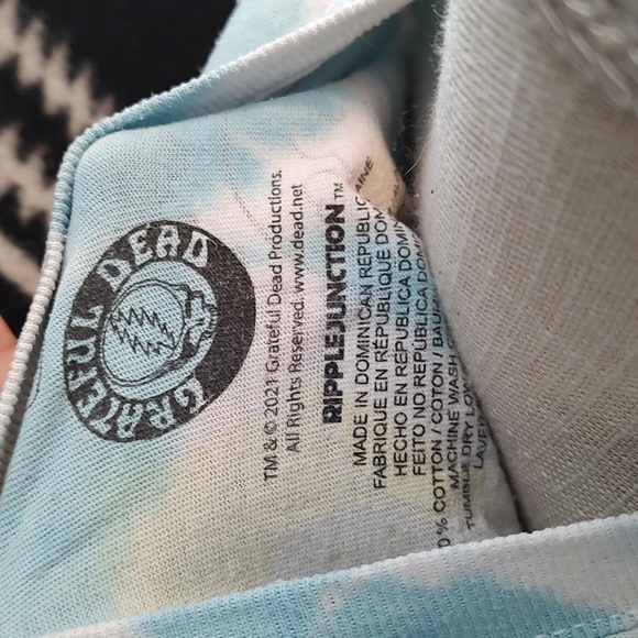 😎 GUC Ripple Junction Grateful Dead Tie Dye Short Sleeve T-shirt, Medium - Picture 4 of 7